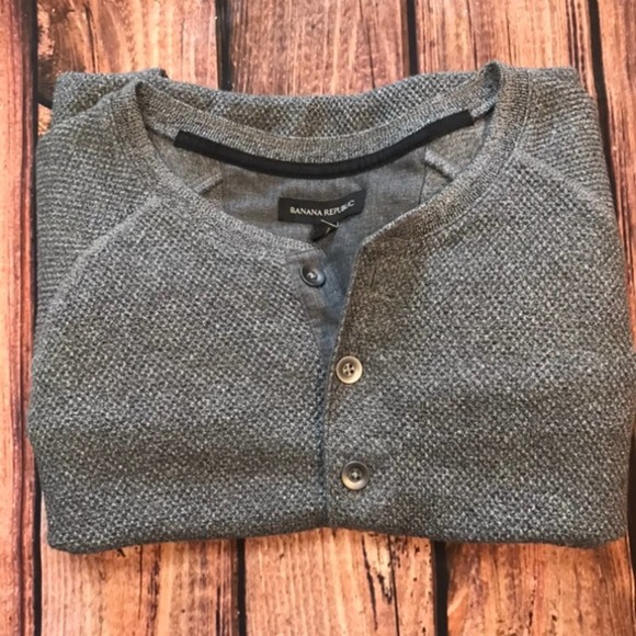100% COTTON BANANA REPUBLIC THERMAL L